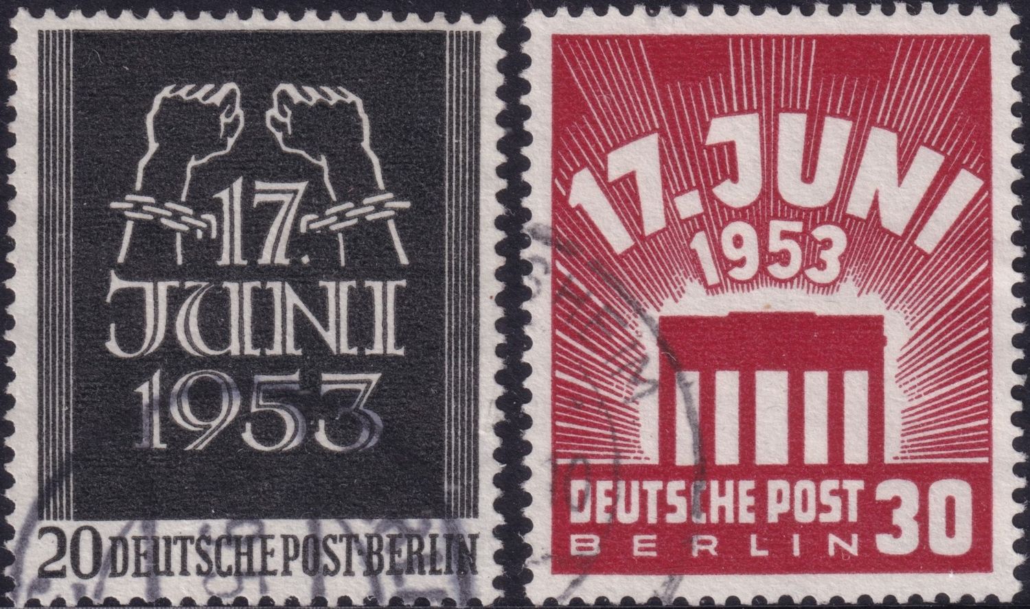 Berlin 1953 East German Uprising Set