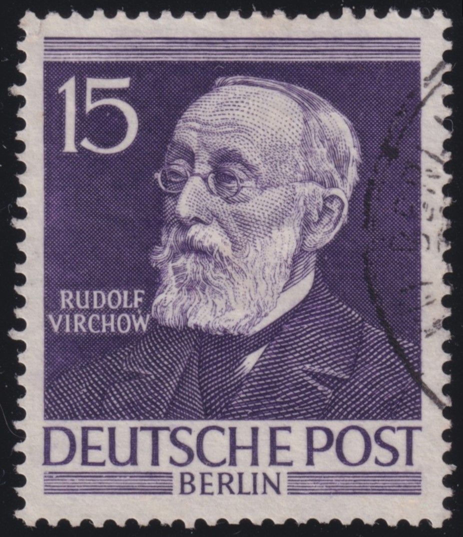 Berlin 1952 15pf Lilac Rudolf Virchow