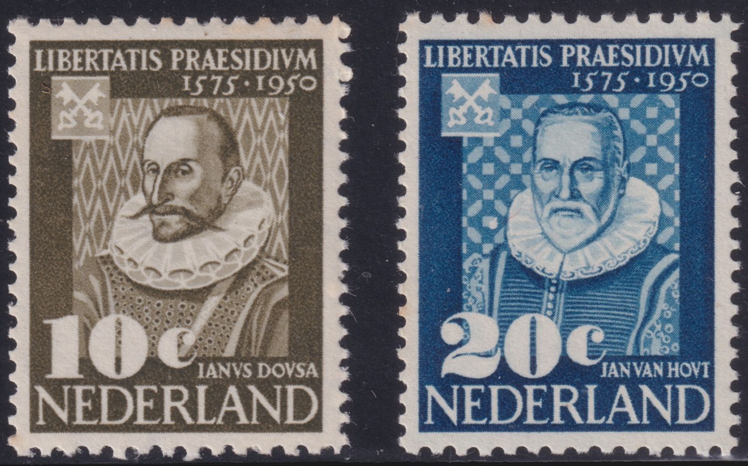 Netherlands 1950 375th Anniversary of Leyden University Set