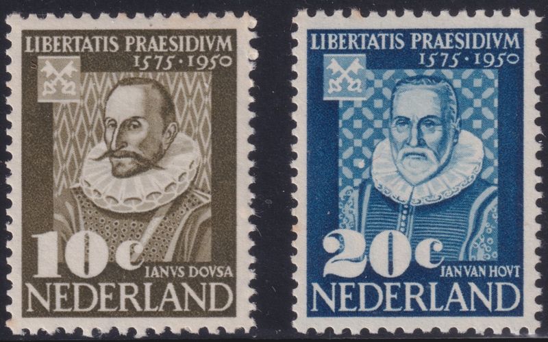 Netherlands 1950 375th Anniversary of Leyden University Set
