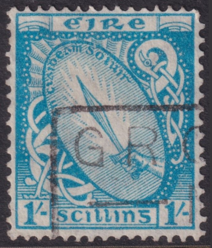 Ireland 1940-68 1/- Light Blue