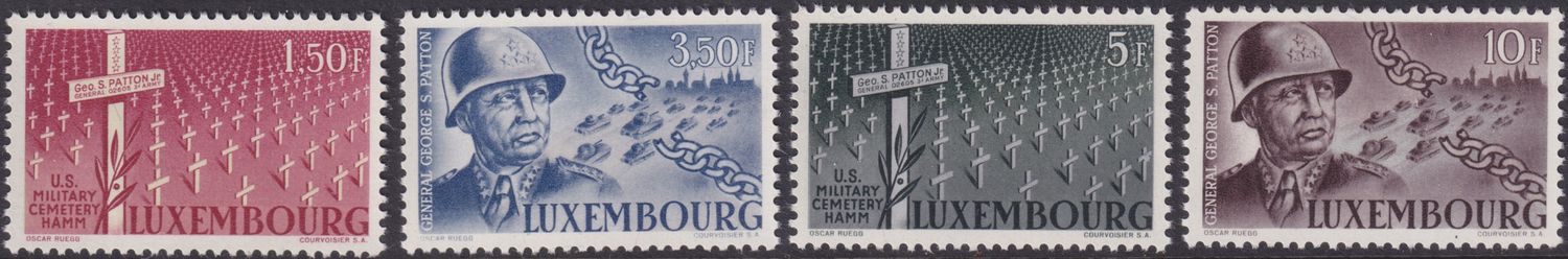 Luxembourg 1947 General Patton Set