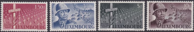 Luxembourg 1947 General Patton Set