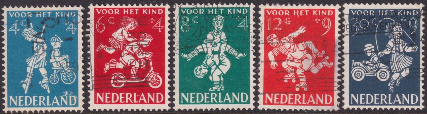 Netherlands 1958 Child Welfare Fund Set