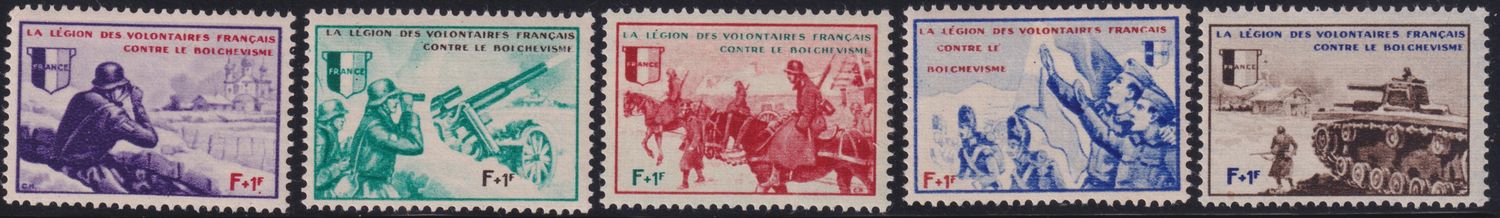 France 1942 Legion of French Volunteers Set