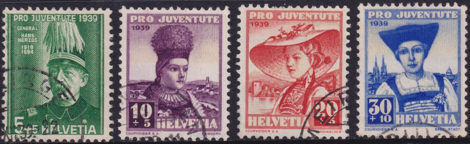 Switzerland 1939 Pro Juventute Set