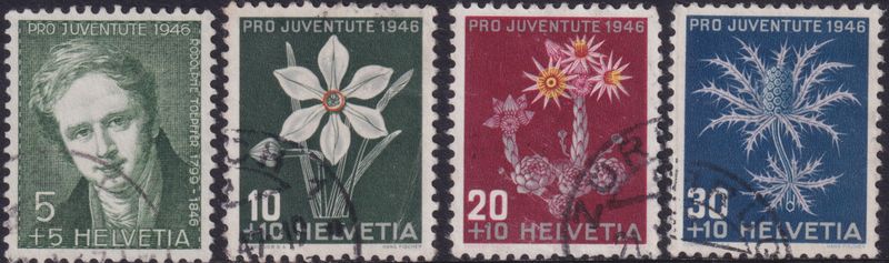 Switzerland 1946 Pro Juventute Set