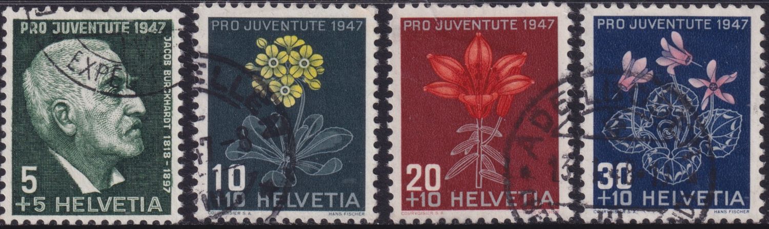 Switzerland 1947 Pro Juventute Set