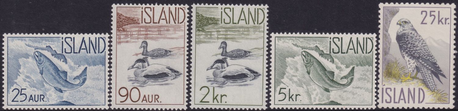 Iceland 1959 Wildlife Set