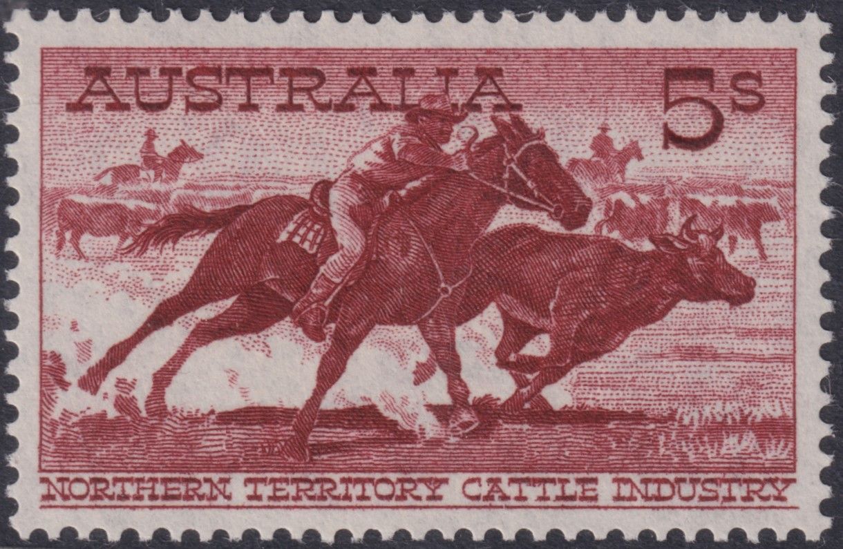 Australia 1964 5/- Stockman White Paper