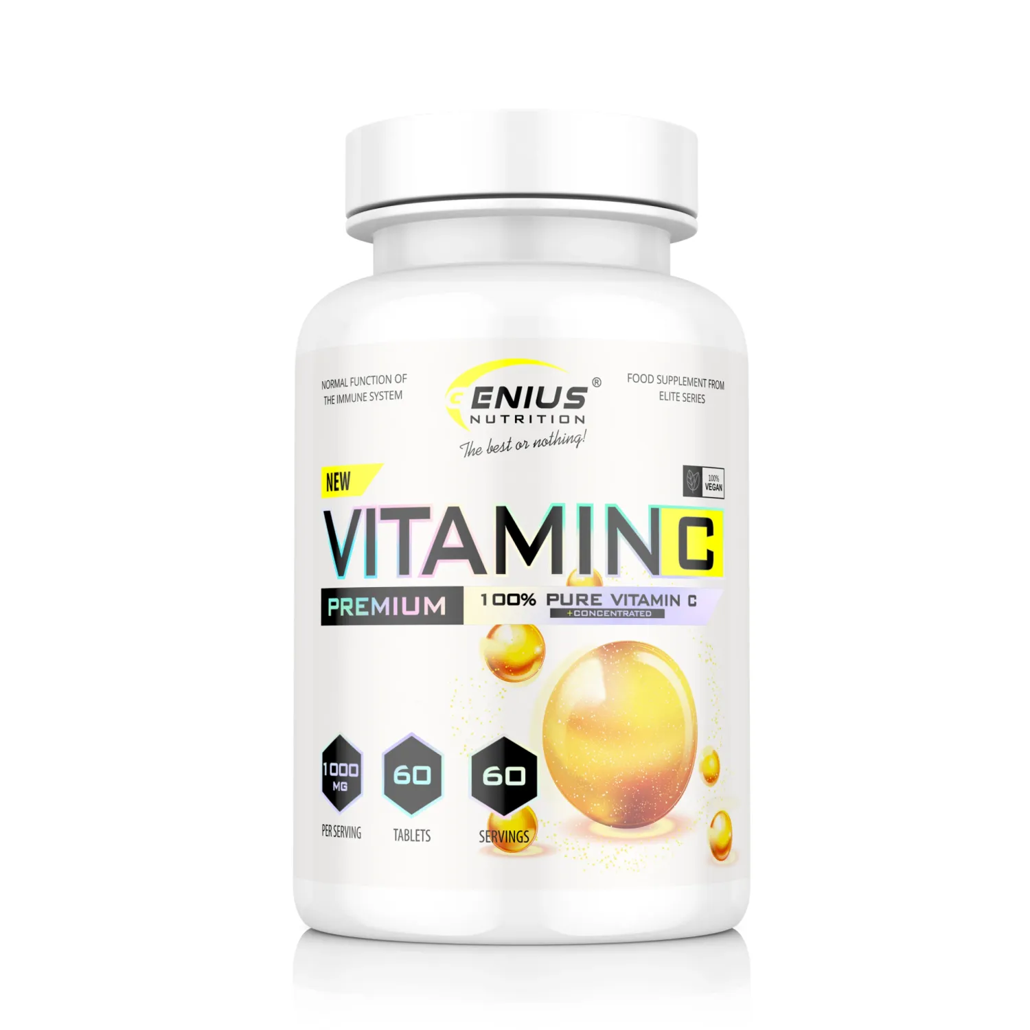 VITAMIN C 60 tabs/60 serv