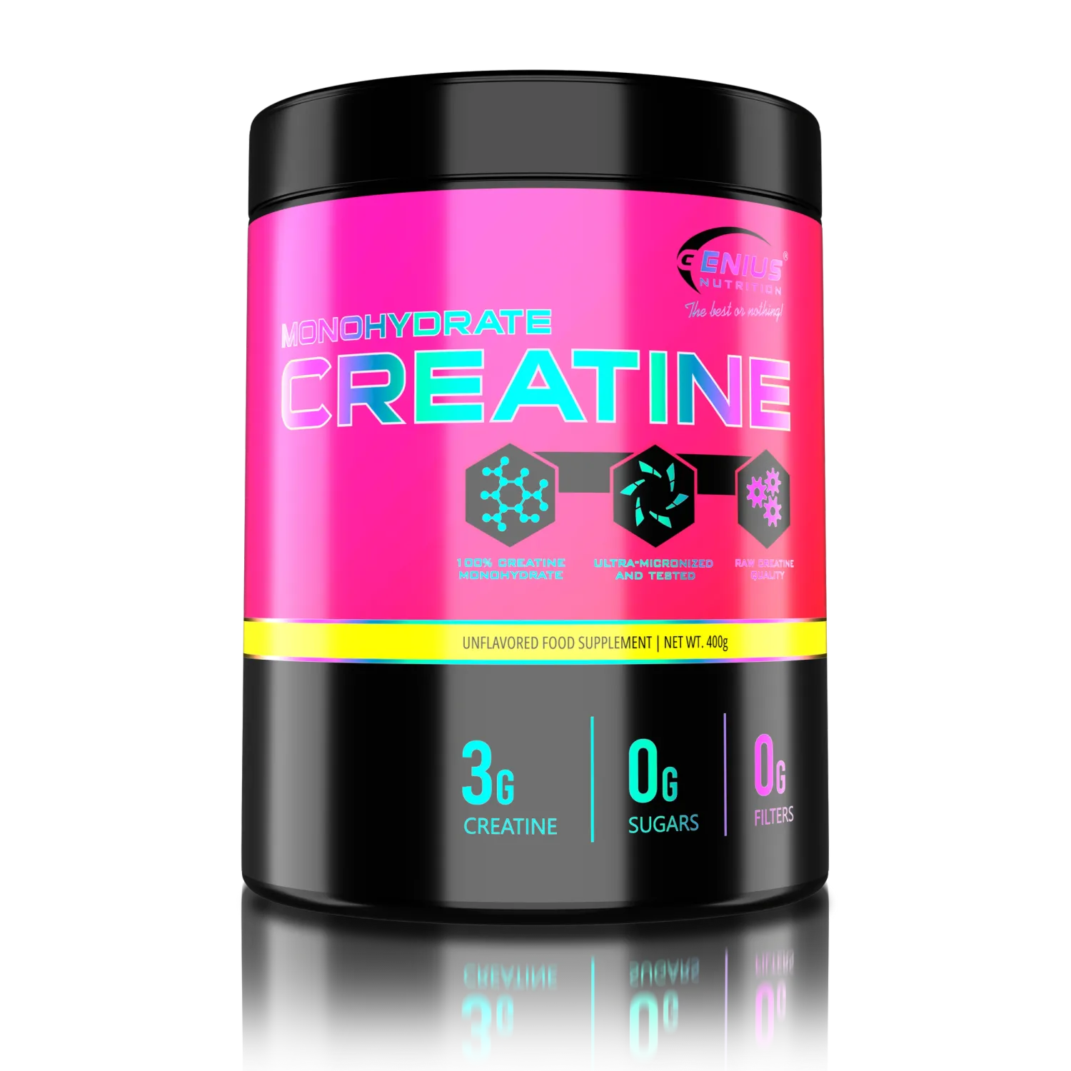 CREATINE MONOHYDRATE 400g/133 serv.