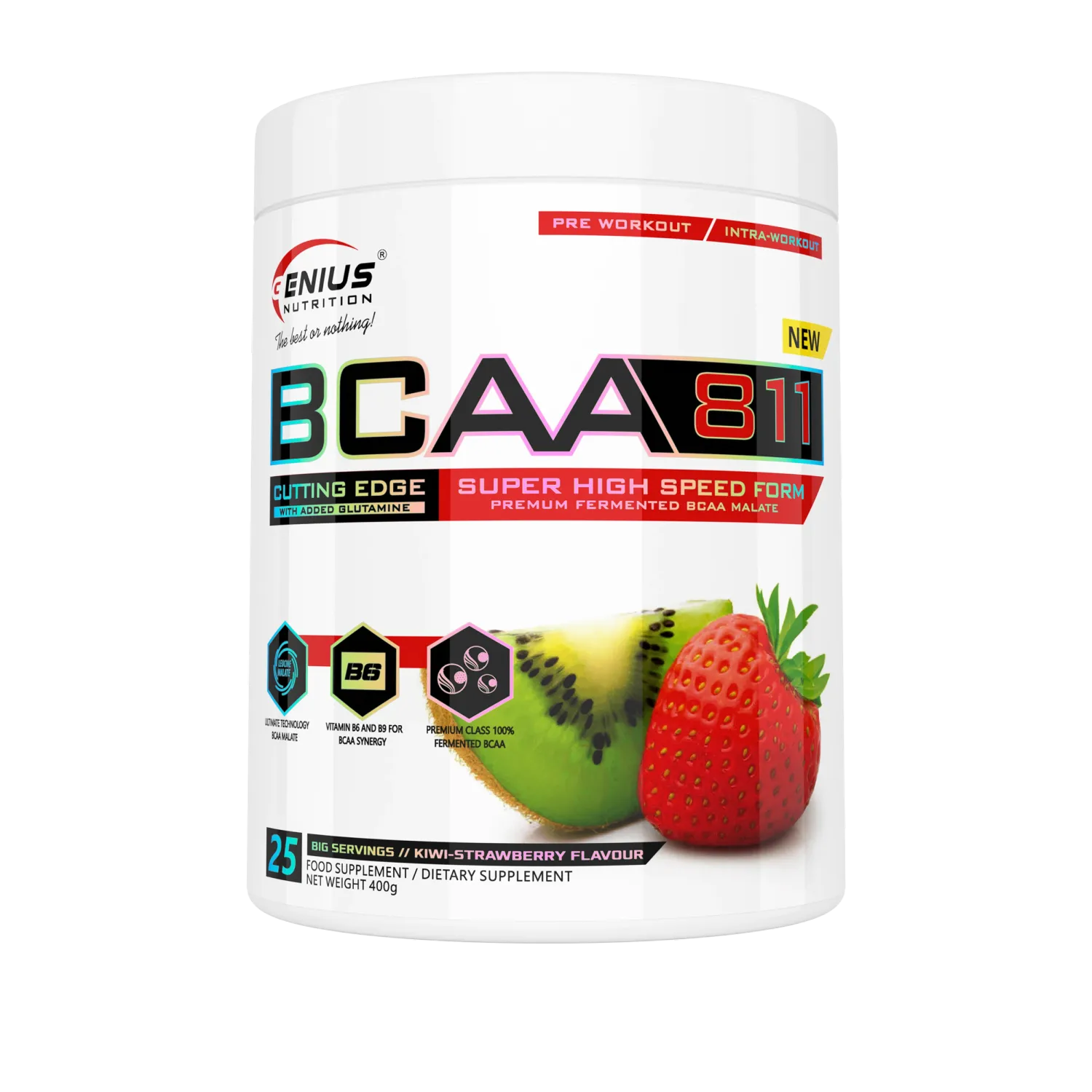 BCAA811 400g/25big serv