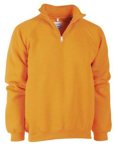 Felpa Collo Zip