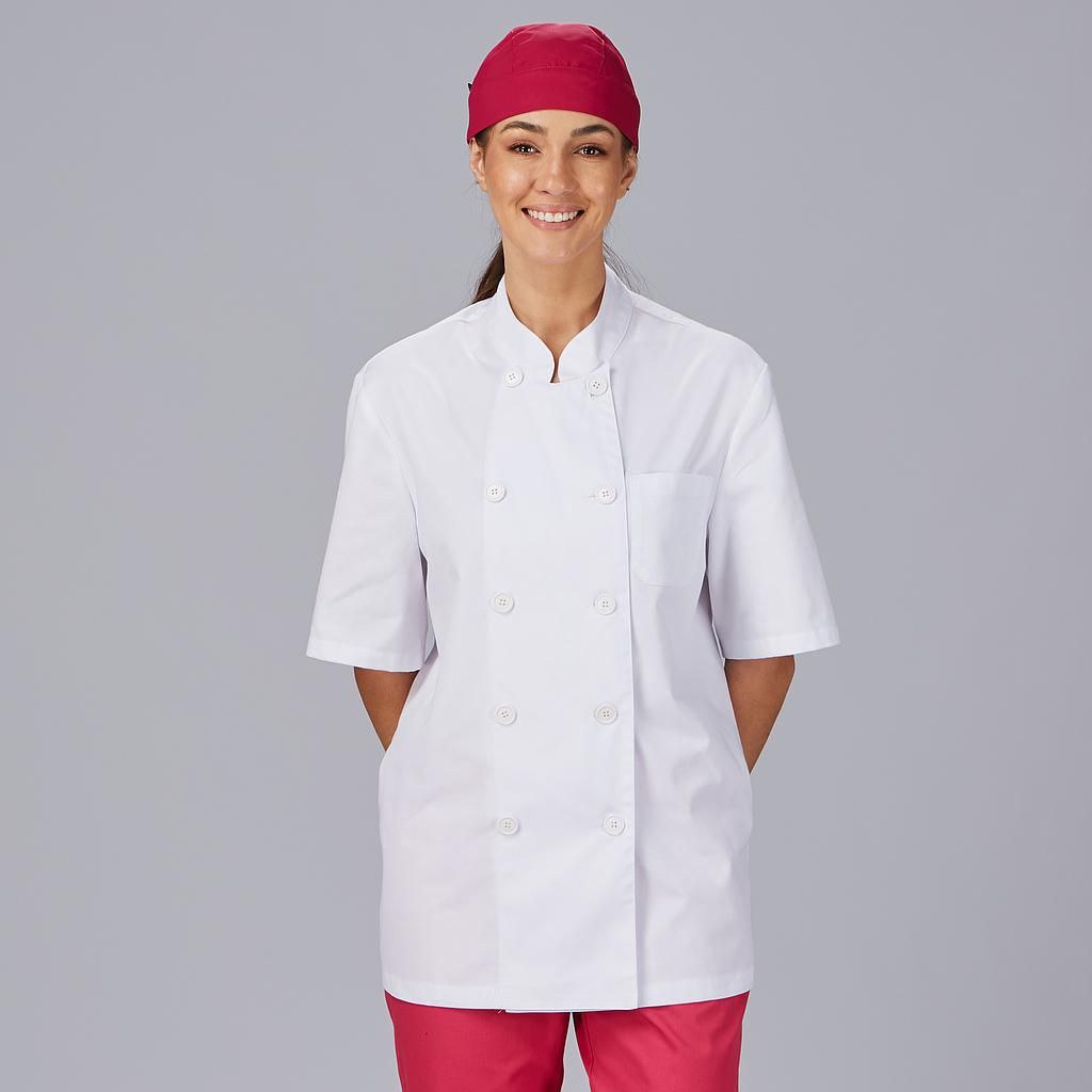GIACCA UNISEX POPELINEE FINO BIANCO M/C
