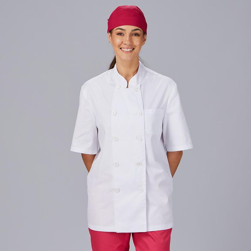 GIACCA UNISEX POPELINEE FINO BIANCO M/C