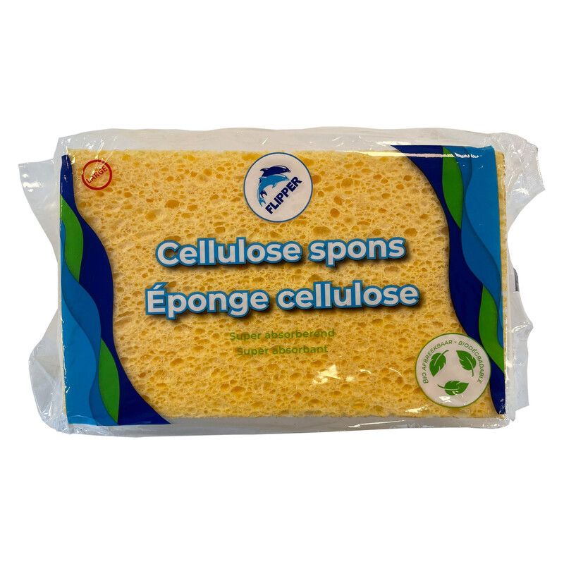 SPONS CELLULOSE FLIPPER GROOT 160X100X45 - A5282