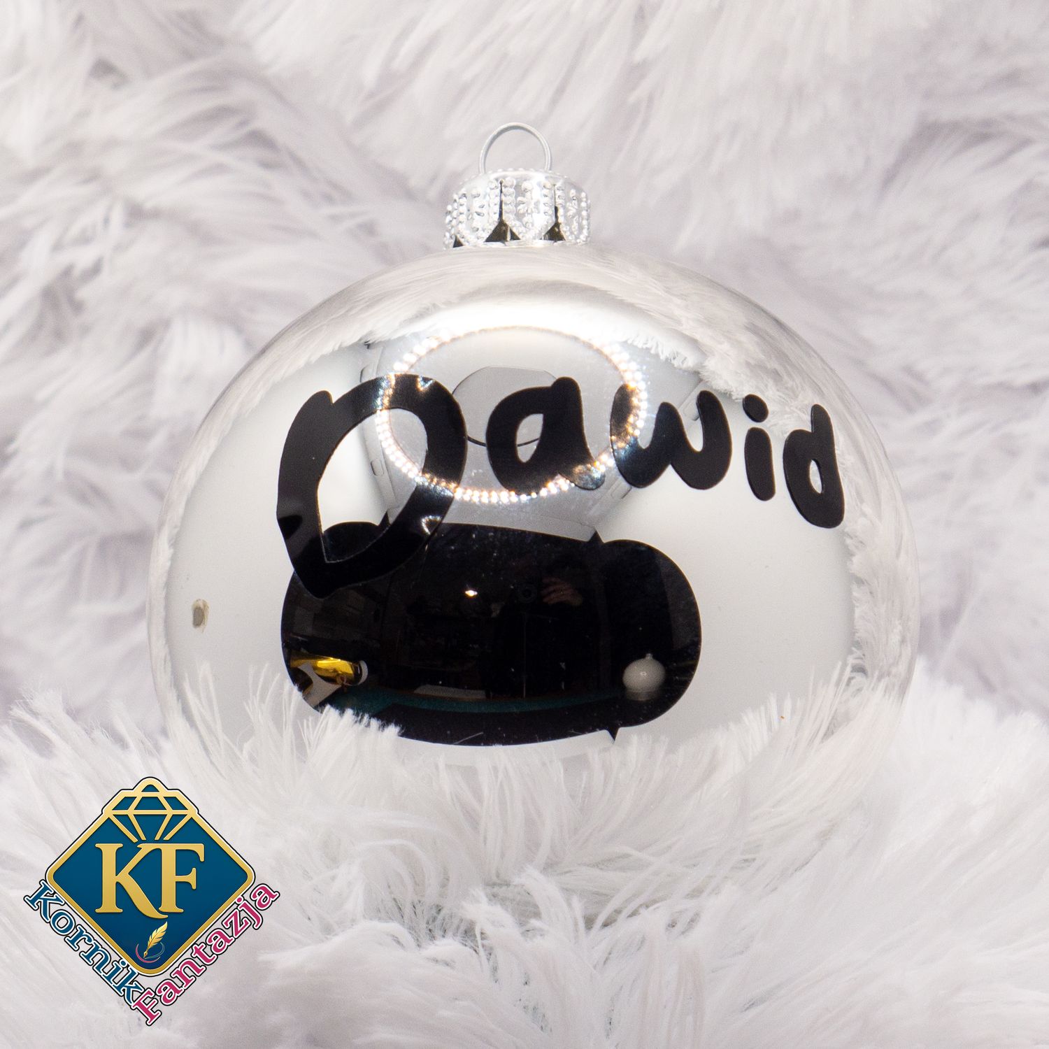 bombka szklana, srebrna bombka, srebrna matowa, bombka, święta, dekoracje, dekoracja, choinka