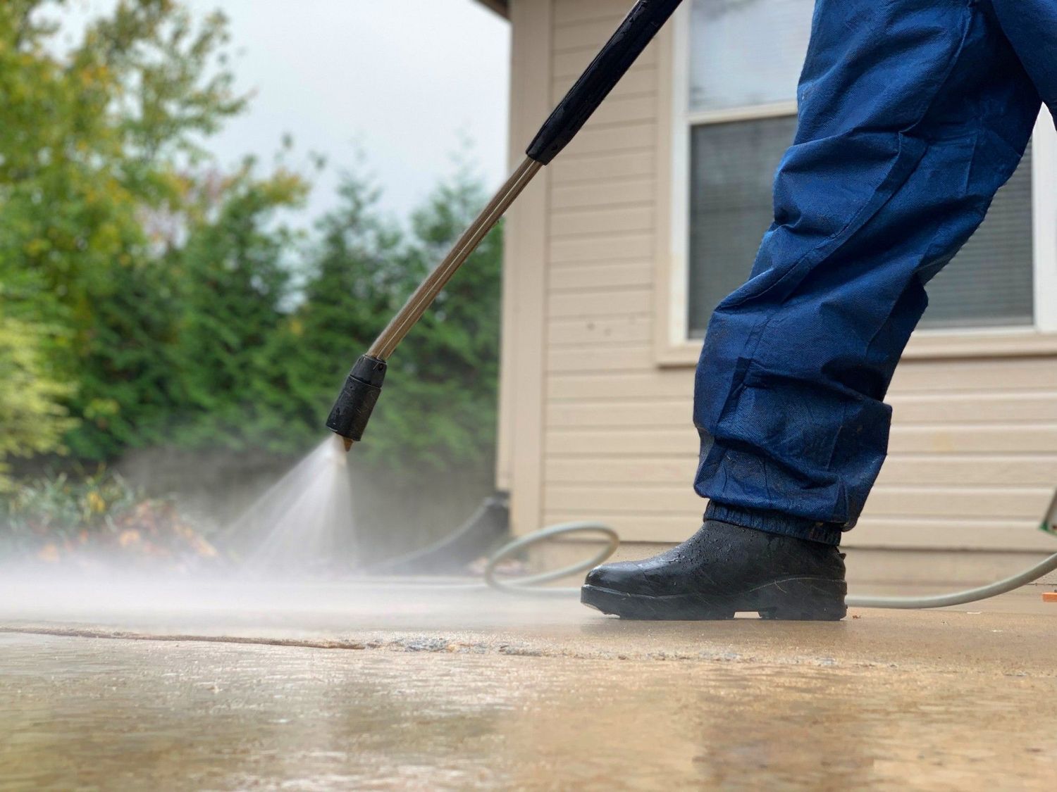 Floor Pressure Washing