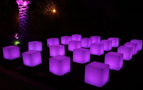 LED Cubes (Rental)