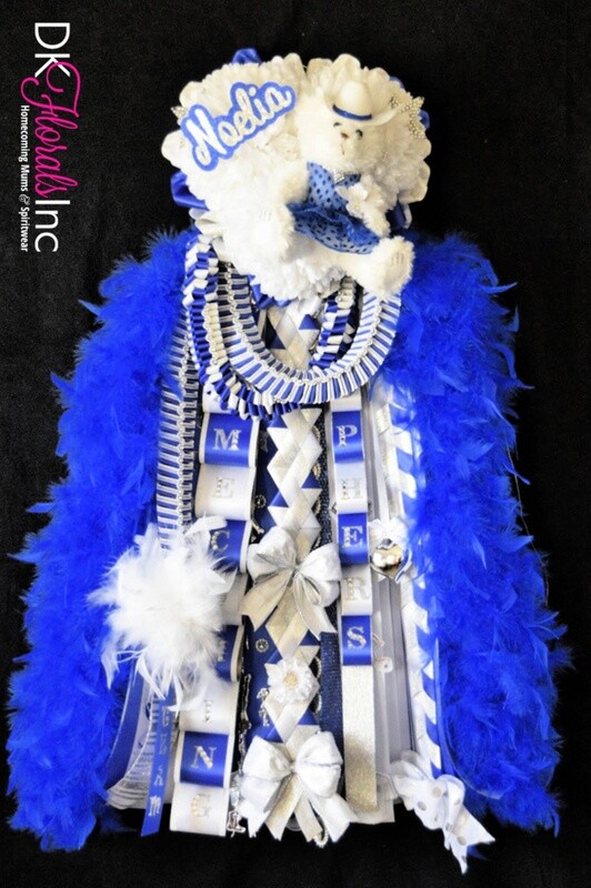 &quot;Sweetheart&quot; Triple Junior Homecoming Mum