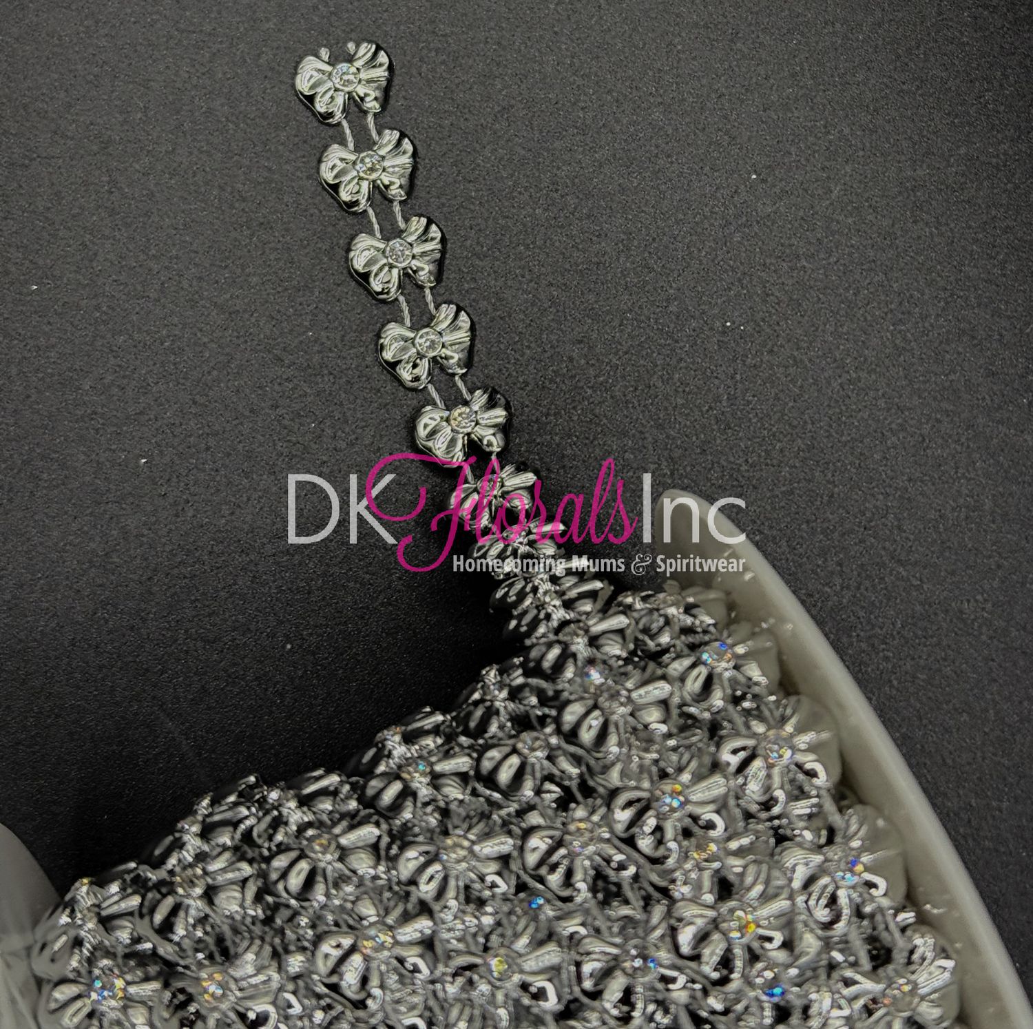 Bows Rhinestone Bling w/ Real stone