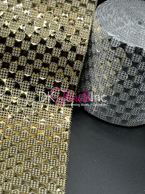 Checkboard Bling Roll