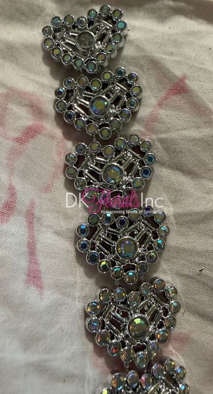 Diamond Covered Heart Bling w/ Real stone