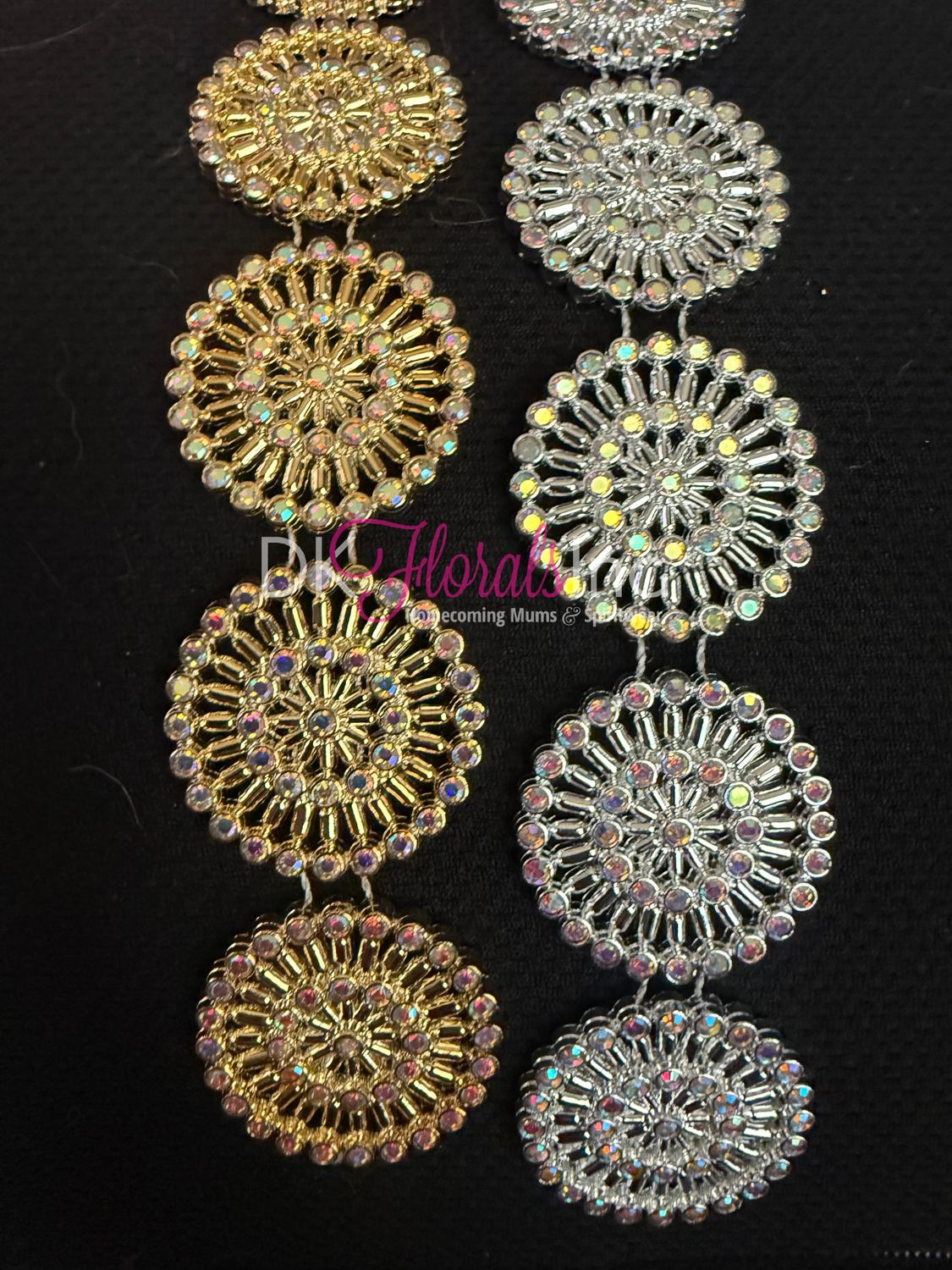 Diamond Wheel w/Clear Stone