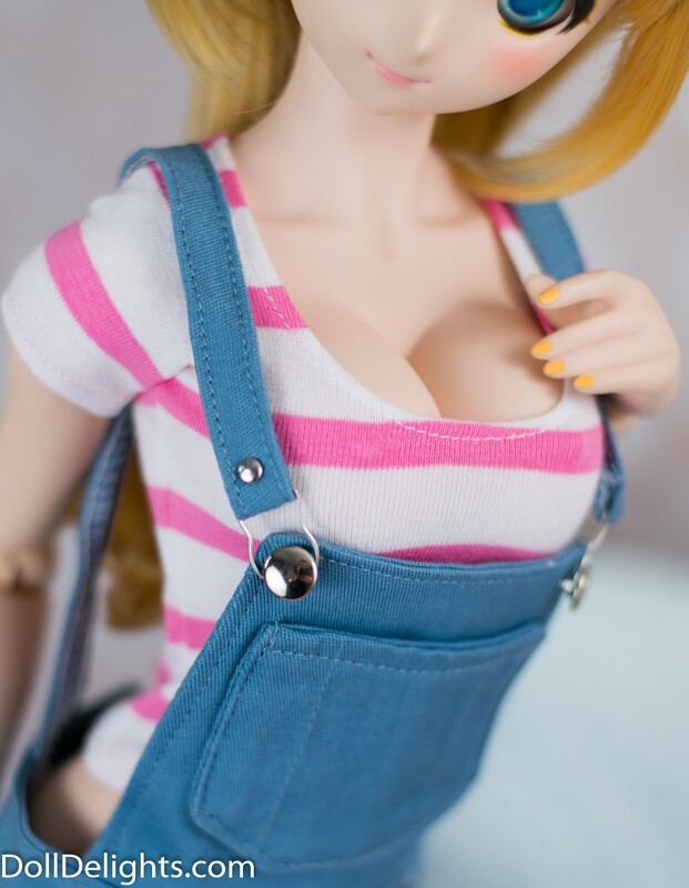 Blue Overall Shorts