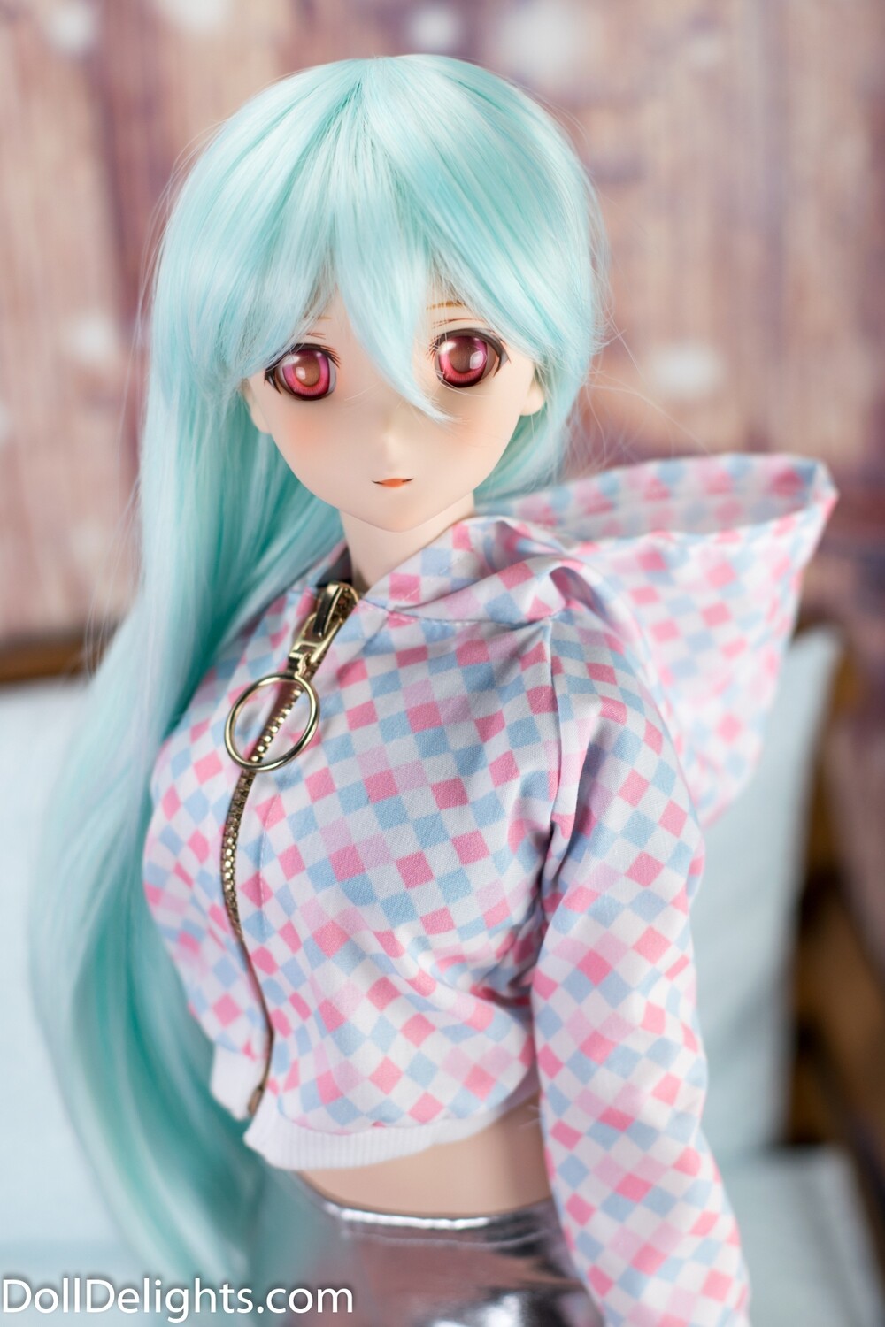 Pastels in Wonderland - Cropped Hoodie