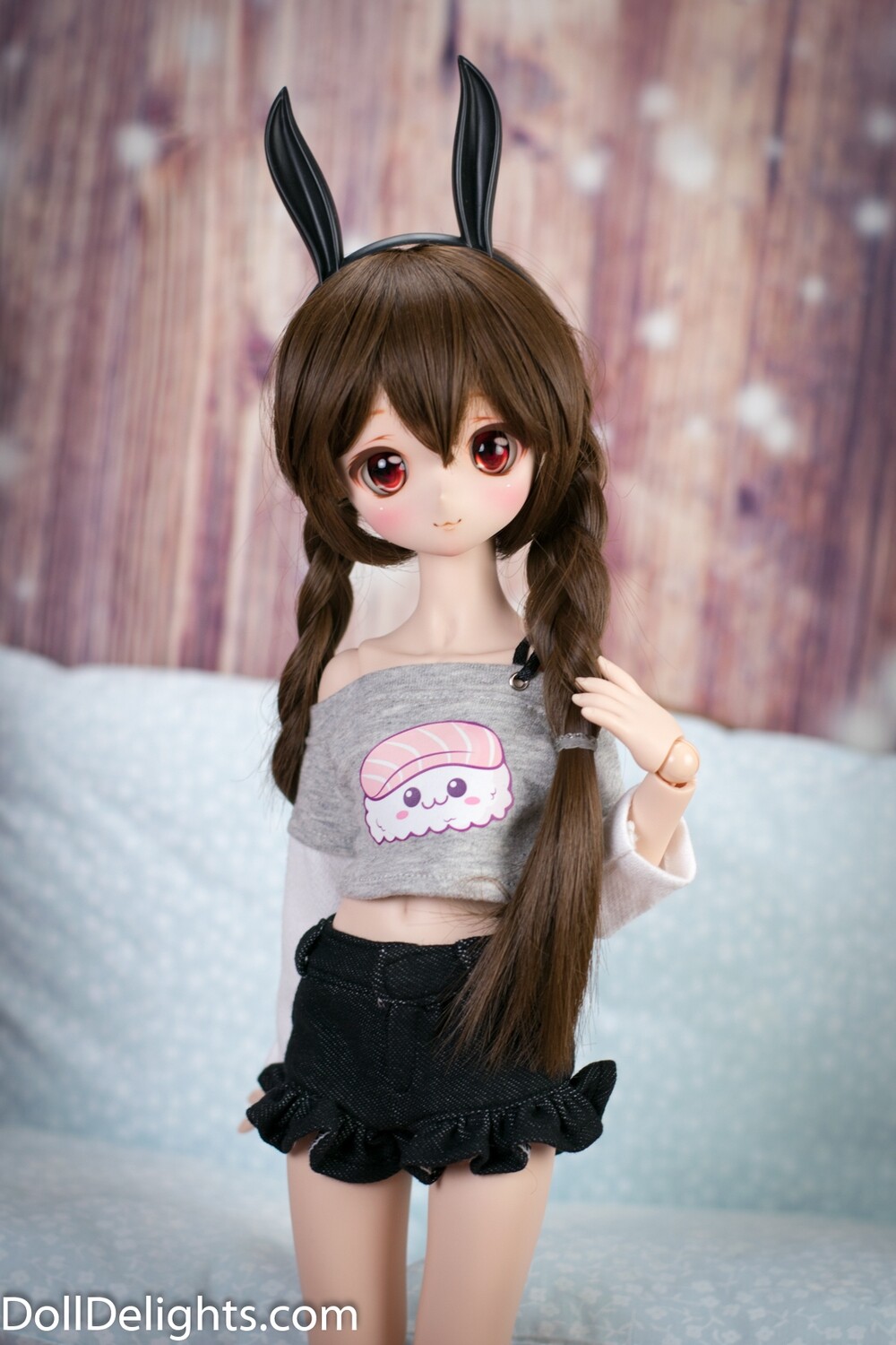 Ribbon Strap Top - Kawaii Sushi  (MDD Size)