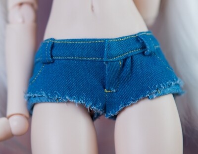 Ultra Low Cut Jean Shorts Ultra Low Cut Jean Shorts
