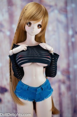 Ultra Low Cut Jean Shorts