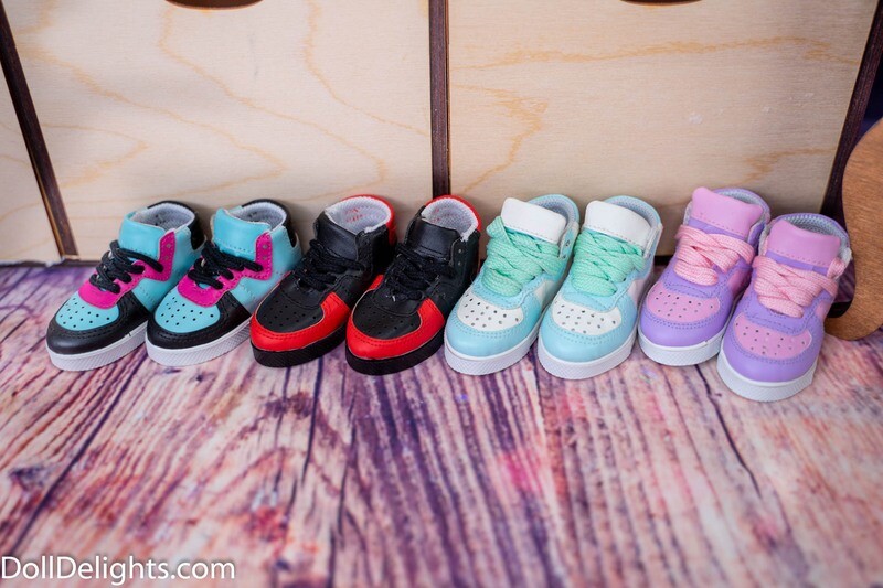 Kawaii Pop Sneakers - (4 Colors) - DD/Smart Doll & MDD Sizes! Kawaii Pop Sneakers - (4 Colors) - DD/Smart Doll & MDD Sizes!