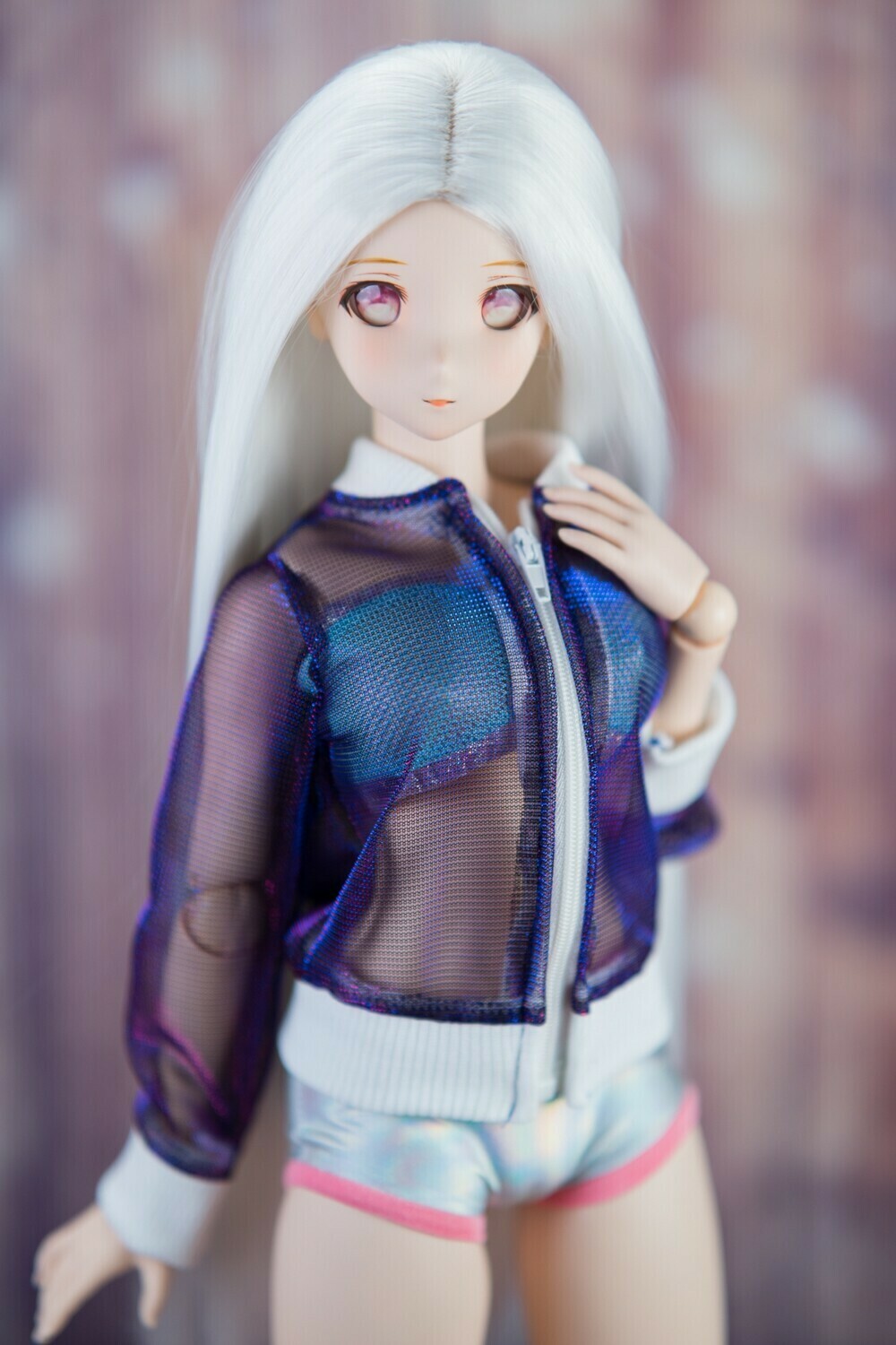 Mesh Shimmer Jacket - 2 Colors