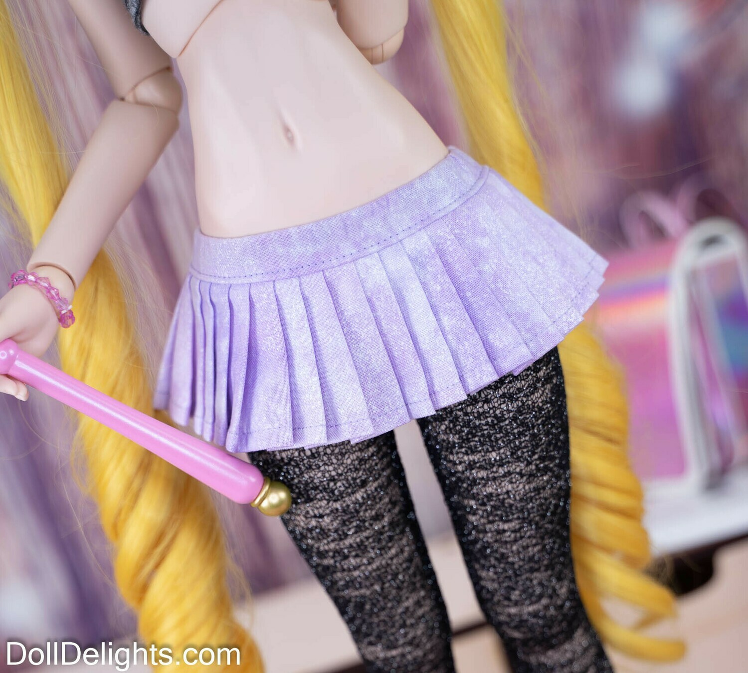Lavender Stardust Mini-Skirt Lavender Stardust Mini-Skirt