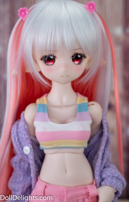 Crop Tank - Rainbow Pastel