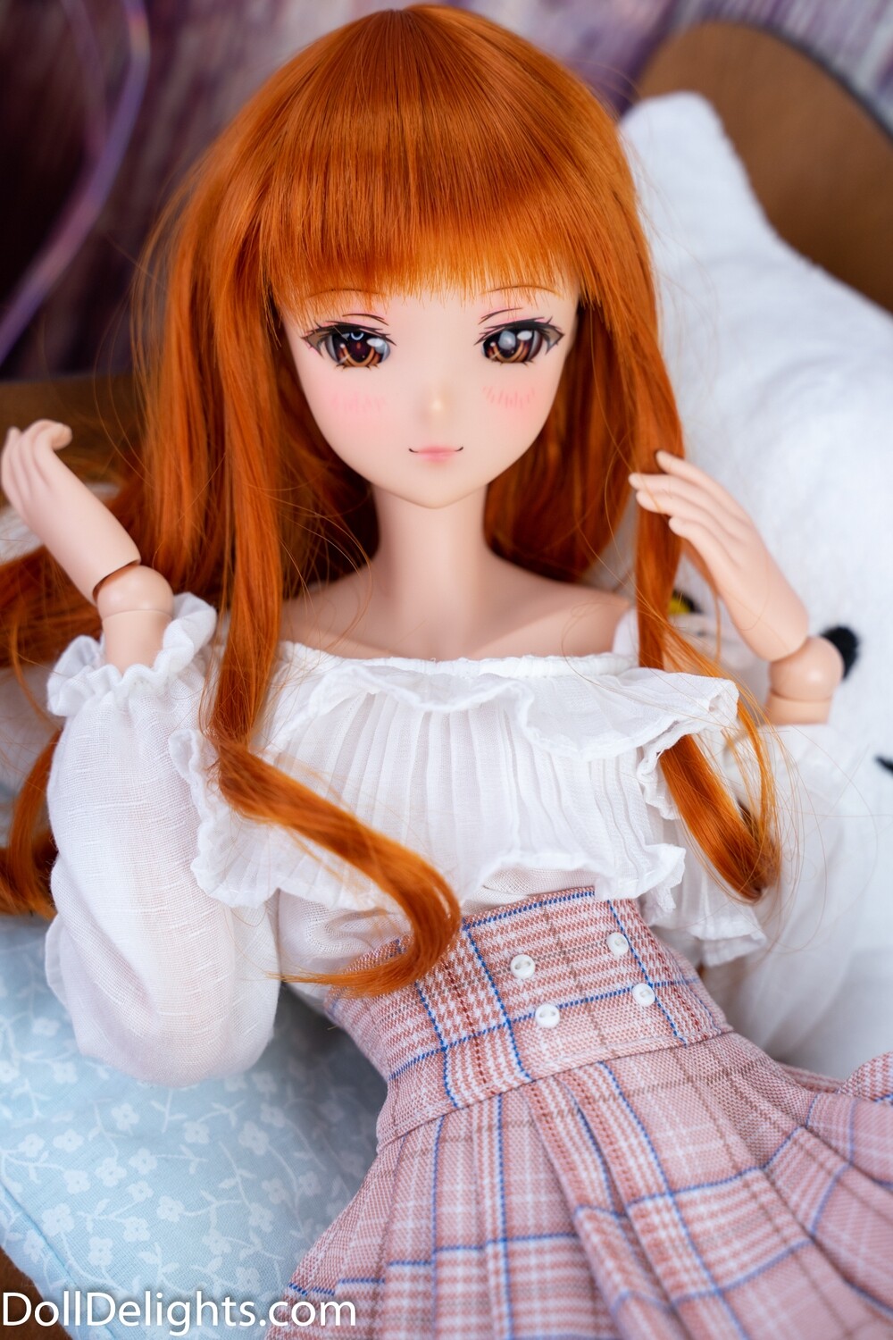 Spring Breeze Set - Salmon Plaid Spring Breeze Set - Salmon Plaid