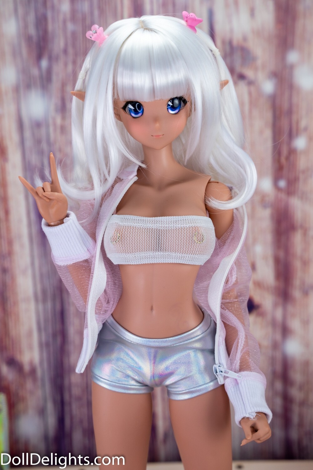 Sheer White Sparkles Tube Top Sheer White Sparkles Tube Top
