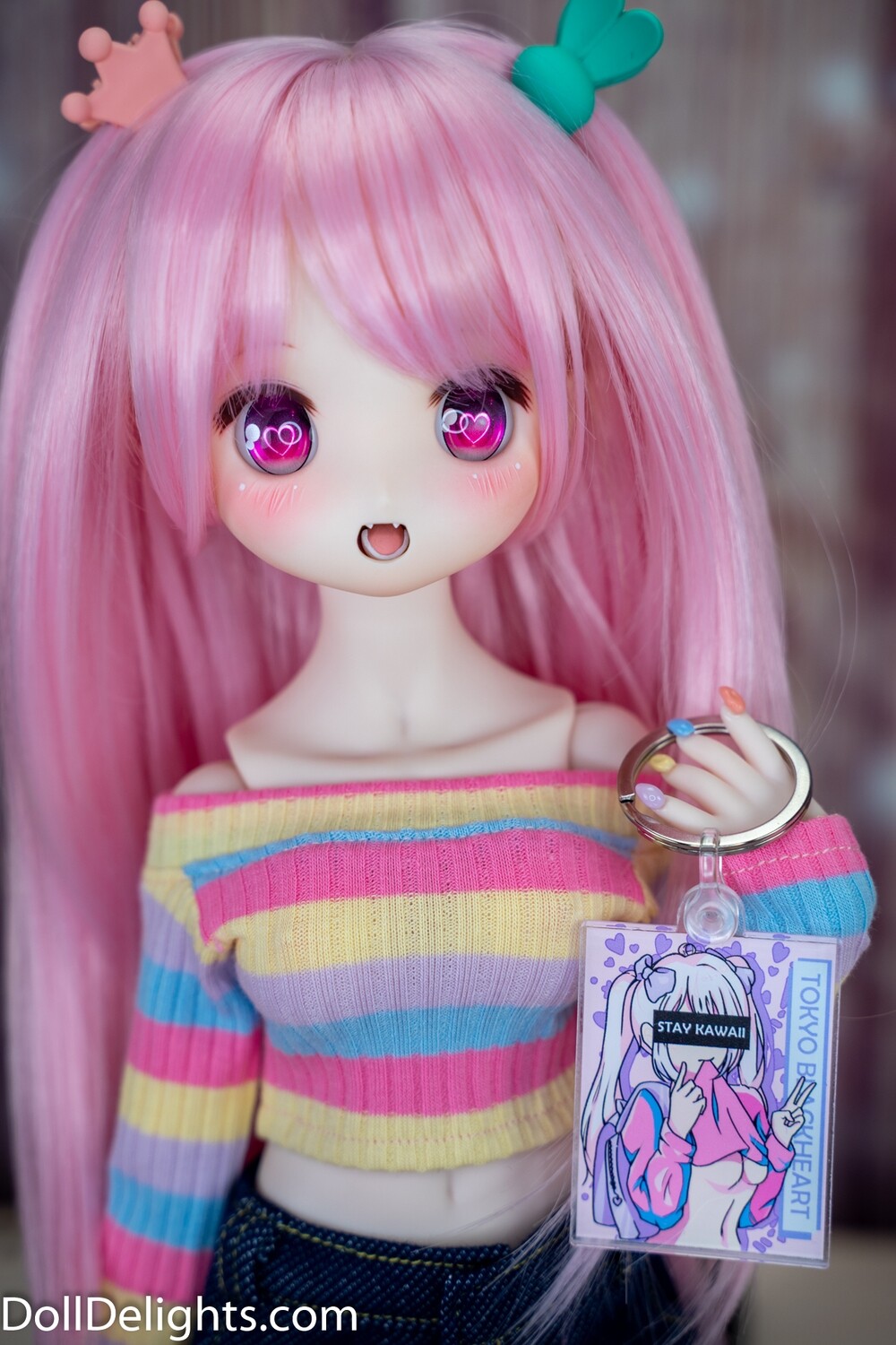 Tokyo Blackheart - Stay Kawaii Keychain Tokyo Blackheart - Stay Kawaii Keychain