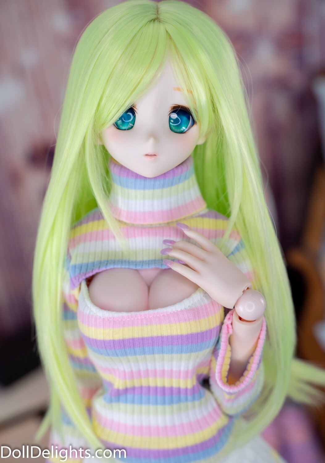 Premium Wig - Aika - Lime Sorbet Premium Wig - Aika - Lime Sorbet