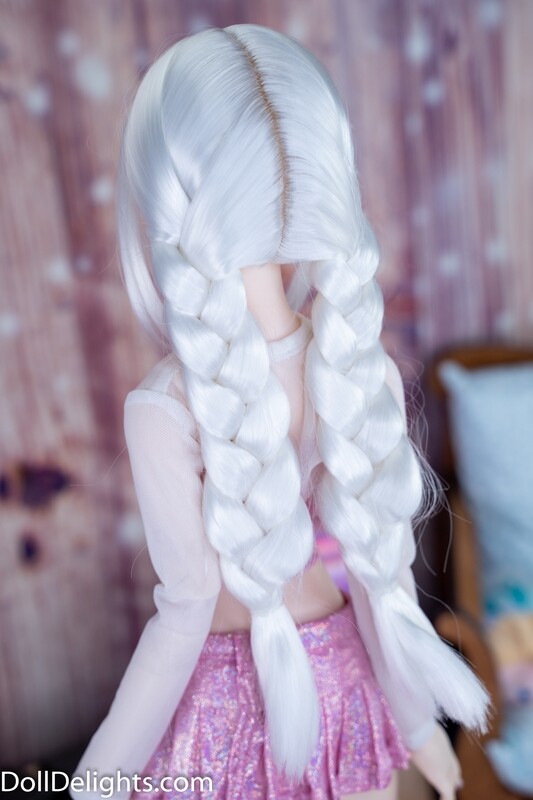 Premium Wig - Hanako - Pure White