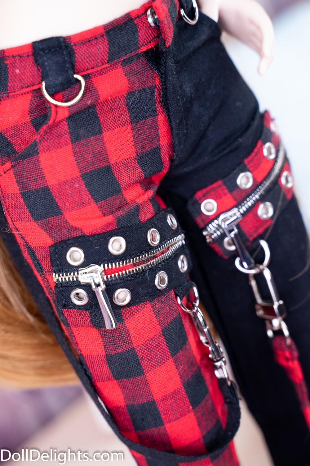 Punk Girl Zipper Pants (2 Colors)