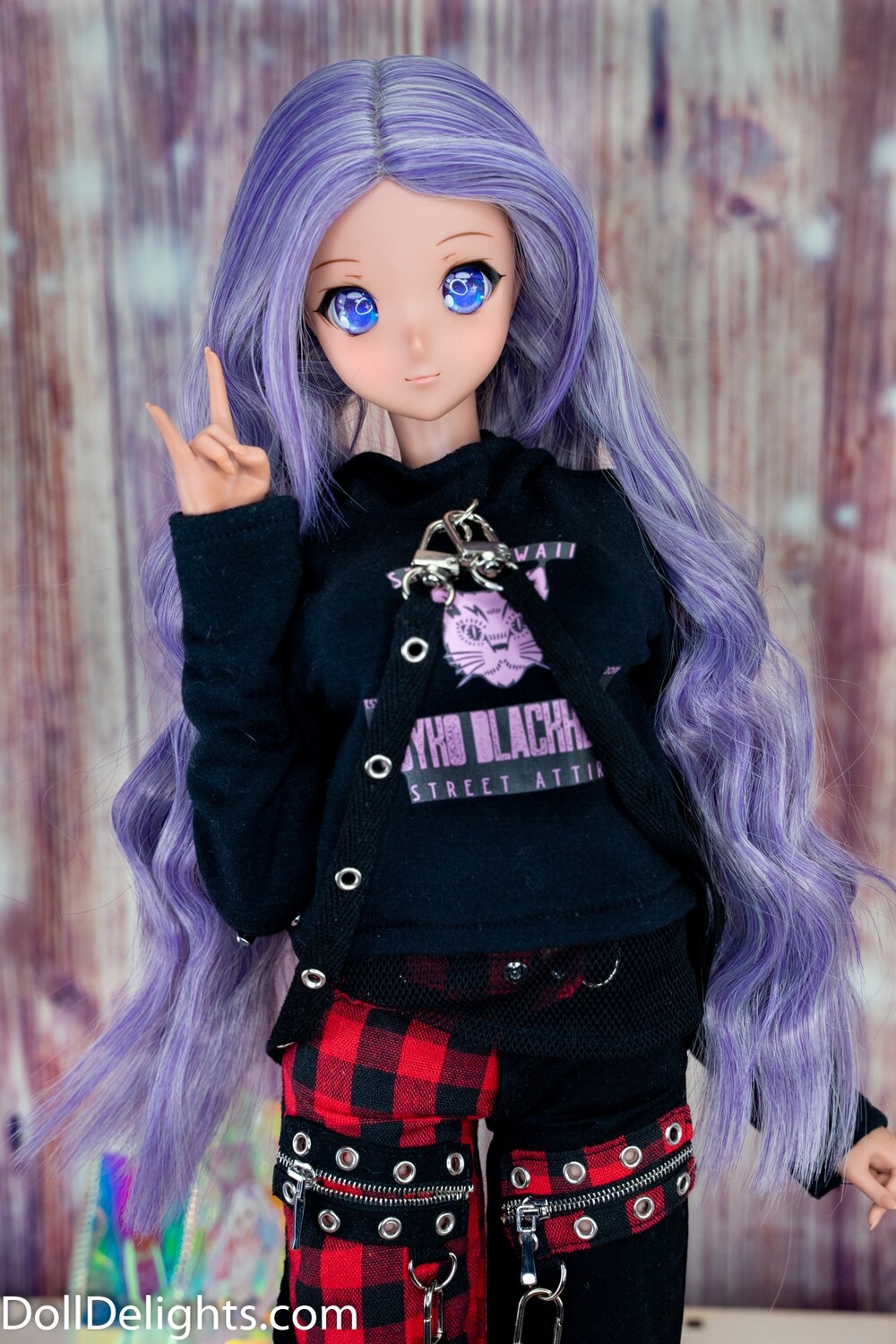 Tokyo Blackheart Strappy Hoodie