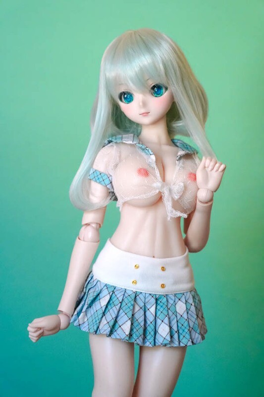 Schoolgirl Lingerie - Blue