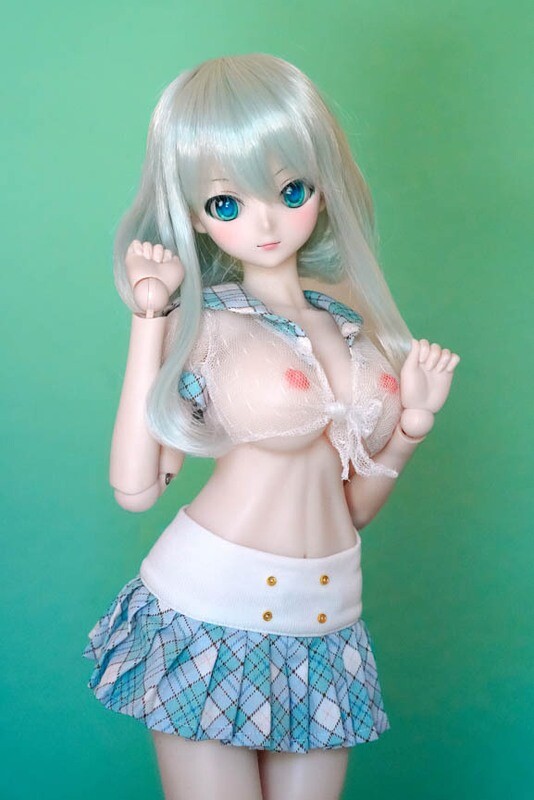 Schoolgirl Lingerie - Blue
