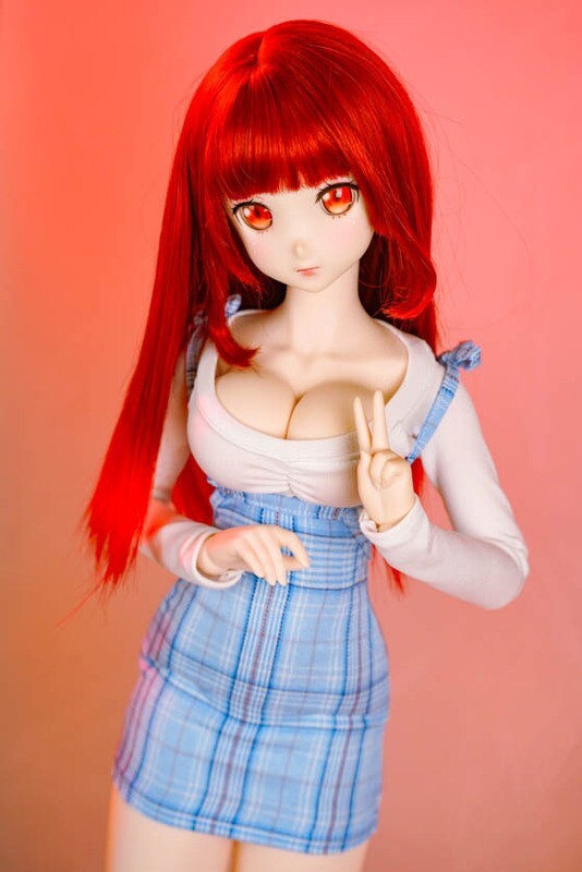 Tie Shoulder Suspender Skirt
