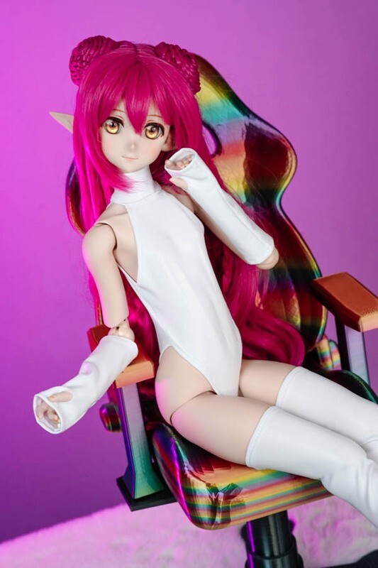Cyber Gamer Cosplay Set - White