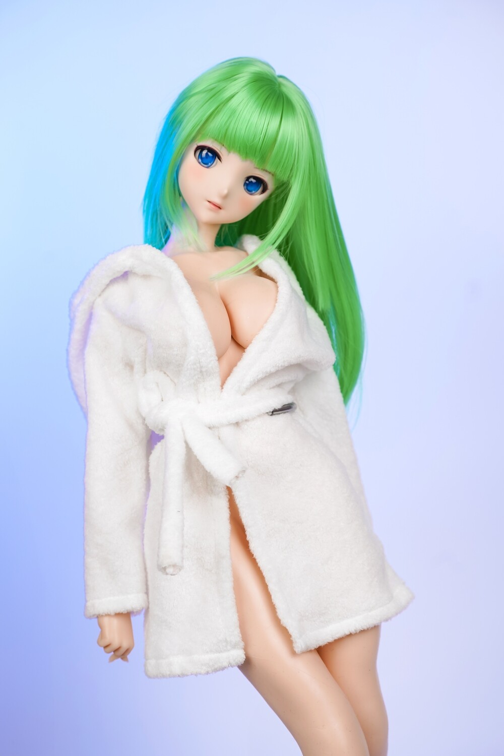 White Bath Robe - Half Length